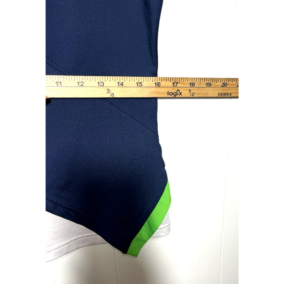 Bolle Blue and Green Women Shorts Skorts - Picture 8 of 16